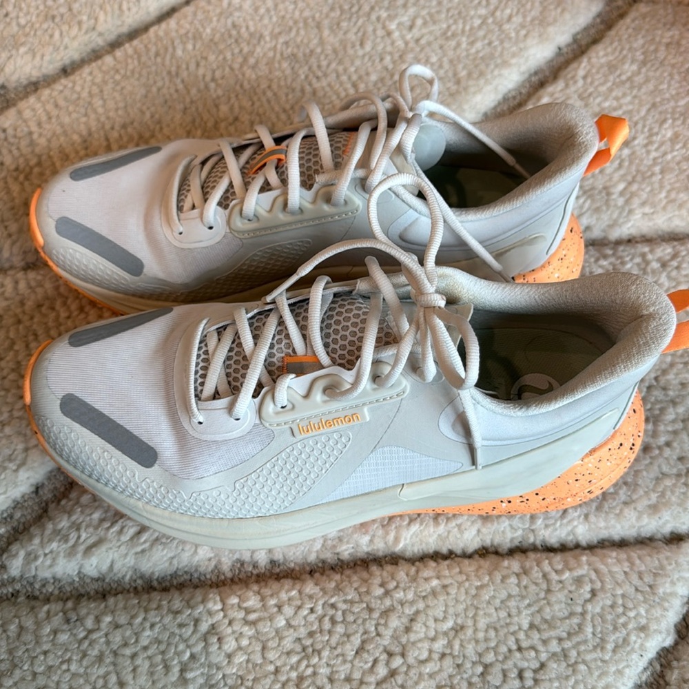 lululemon athletica Women's Shoes - White and Orange